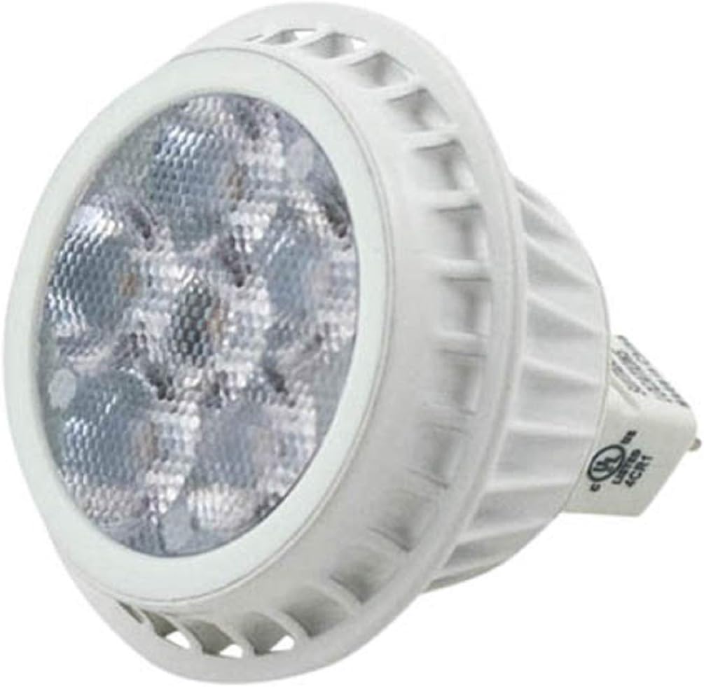 Amazon LED MR16 Elite Value シリーズ 7W 2400K 非常に温白色 20度 12V 調光機能付き ホワイト