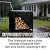 JUUDDENPARTS 4FT Robust Outdoor Log Rack Cover, Waterproof and Windproof Firewood Rack Cover, Suitable for 4-Foot Log Racks and Outdoor Fireplaces