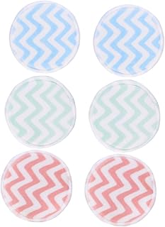 Beaupretty 6Pcs Almofadas De Limpeza Pano De Limpeza De Maquiagem Almofadas De Maquiagem Reutilizáveis Redondas Almofadas De Algodão Reutilizáveis Para O Rosto Almofadas Removedoras De
