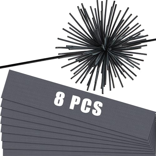 Skylety 8 Pcs String Silencer Bow Noise Recurve Bow String Whiskers Silencers Noise Cancelling for Recurve Compound