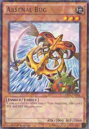 Amazon.com: YU-GI-OH! - Arsenal Bug (BP03-EN004) - Battle Pack 3: Monster  League - 1st Edition