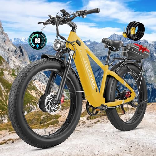 Peak 8000W Dual Motor Electric Bike for Adults – 50MPH Fast