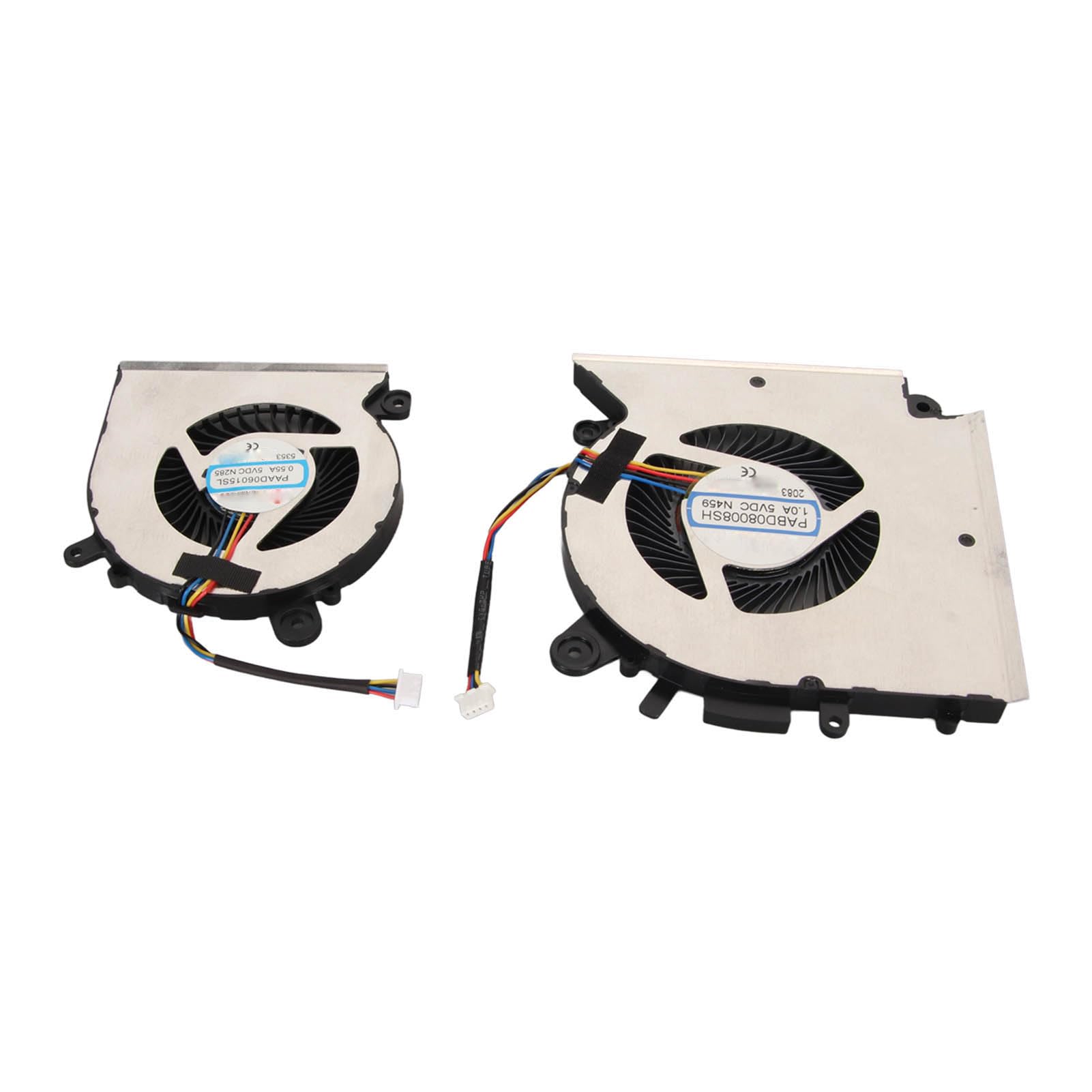 Ventola di Raffreddamento per Laptop GF66 GL66 MS 1581 di Ricambio con Connettore di Alimentazione a 4 Pin, Lega di Alluminio Premium e Materiale ABS, Facile da (GPU