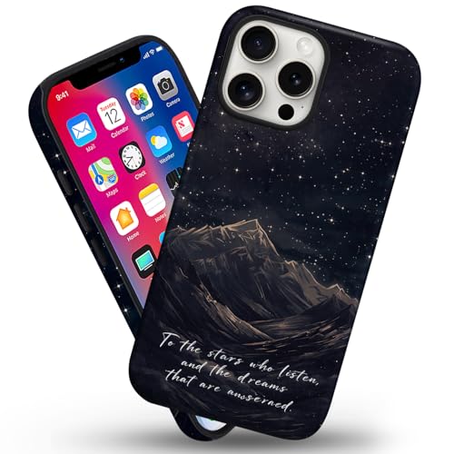 Coque iPhone 14 Pro MagSafe fine antichoc nuit étoilée - 2