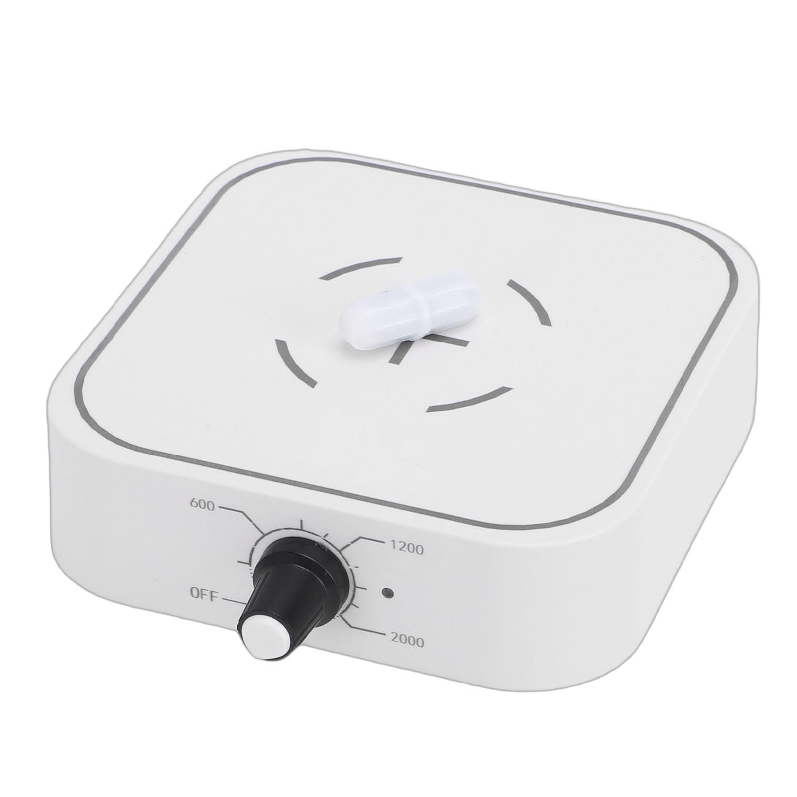 Naroote Placa de Agitación Magnética Eléctrica, Agitador Magnético, Agitador de Laboratorio Portátil con Potente Agitación Eléctrica, Ideal para Laboratorios, Cocinas y Uso de Oficina
