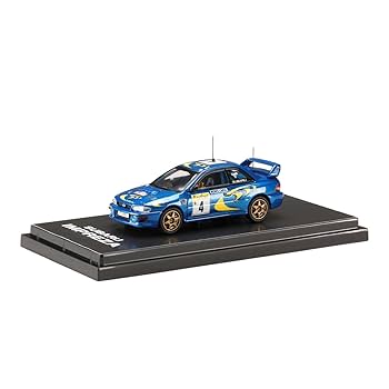 ホビージャパン スバル インプレッサ WRC 1997 #4　モンテカルロ ホビージャパン 1/43 スバル インプレッサ No.4 1997 WRC ラリー