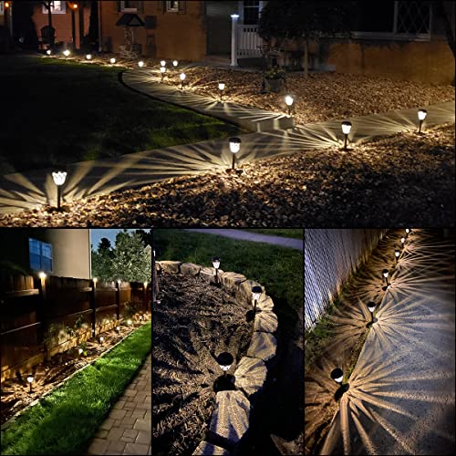 Helesin Lampade a led da solari per esterni, 6