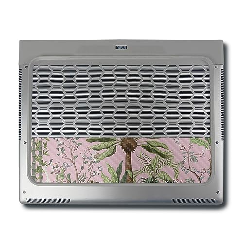 Image of MightySkins Carbon Fiber Skin Compatible with Alienware X16 R1 (2023) Full Wrap Kit - Chinoiserie Jungle | Protective, Durable Textured Carbon Fiber Finish | Easy to Apply | Made in The USA