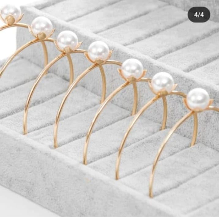 Image of 30 Kada Velvet Jewelry Drawer Organizer Tray Stackable Jewelry Tray