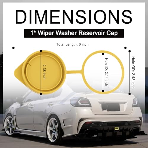 image for YGDMD Windshield Washer Fluid Cap OEM#86615FJ000,Windshield Washer Res