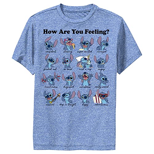 Disney Lilo Stitch Moods Boy's Performance Tee