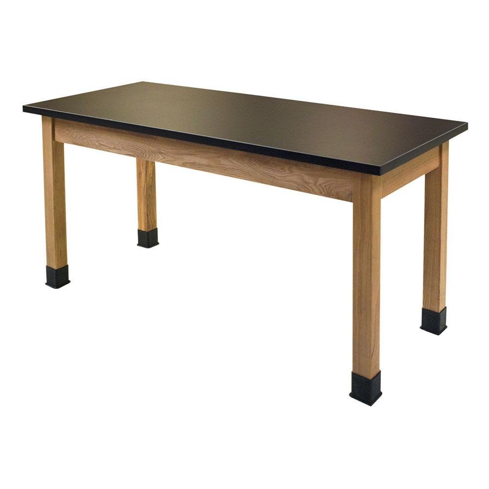 Phenolic Top and Plain Front Science Lab Table Size: 36