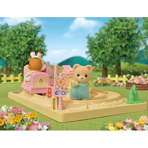 Train Tchou tchou des bébés SYLVANIAN FAMILIES 5320 La Crèche 'école - vue 8