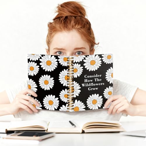 Carnet chrétien marguerite cadeau idéal passionnés de fleurs