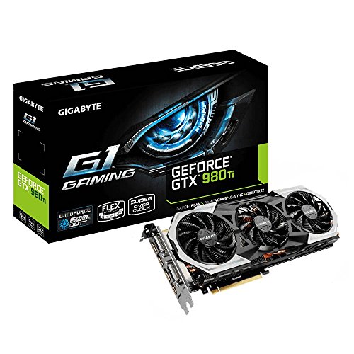 GTX 980Ti G1 Scheda Video, 6GB, PCIE, Nero