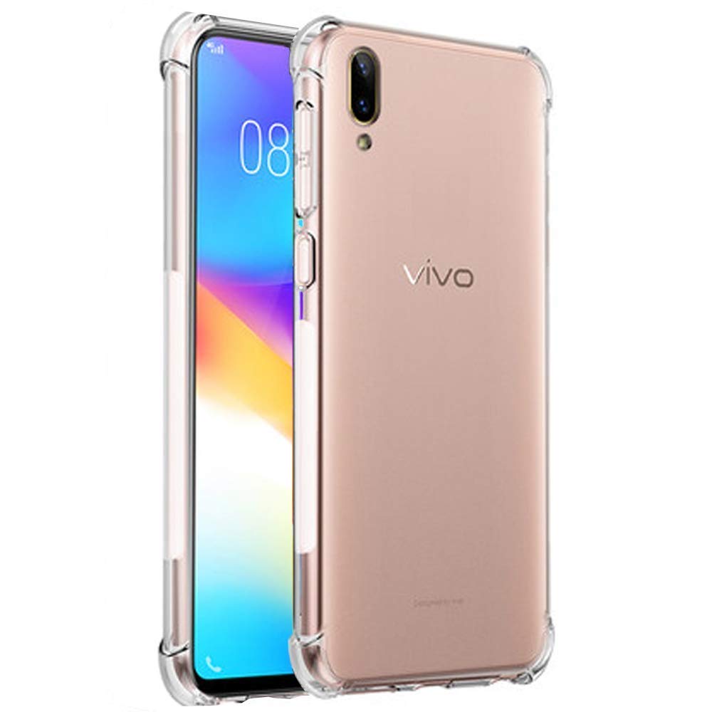 Craftech TPU+Plastic Shock Proof Soft Protective Bumper Transparent Back Cover Case For Vivo V11 Pro [Bumper Transparent] (B07H8J8BV3) Amazon Price History, Amazon Price Tracker