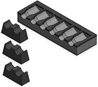 Vista 29 de MagAttach Organizadores de Extensión de Dados (1/2", Negro/Negro)