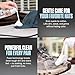 RESHOEVN8R OxiClean Foam Shoe Cleaner & Hat Cleaner, 8oz - Easy-to-Use All-Purpose Sneaker Cleaner for Canvas, Leather, Mesh, Suede, White & Nubuck Shoes - Shoe Cleaning Kit Solution for Stain & Dirt