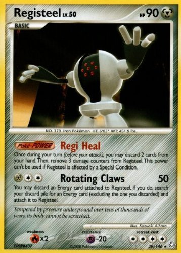 Pokemon Diamond & Pearl Legends Awakened Single Card Registeel #39 Rare [Toy]