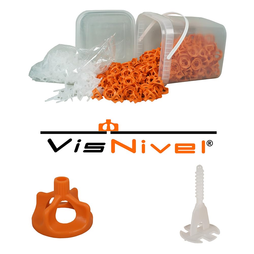Set complet de croisillons autonivelants 2 mm Visnivel®, 250 pcs (3-23 mm) - ROKNTOOLS
