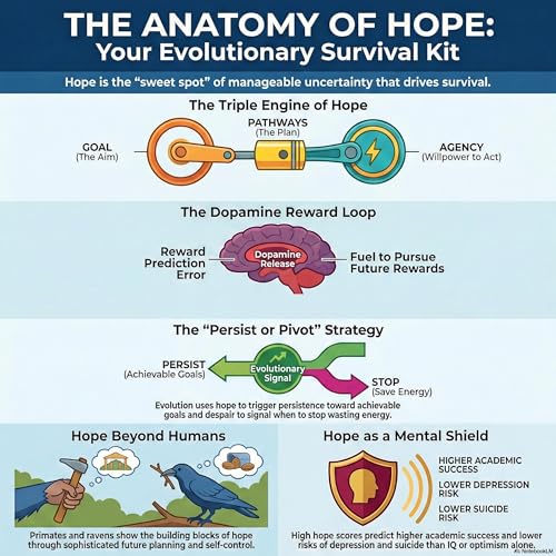 The Human Brain on Hope: Why We&rsquo;re Built for the &ldquo;Not-Yet&rdquo; 🧠🌅