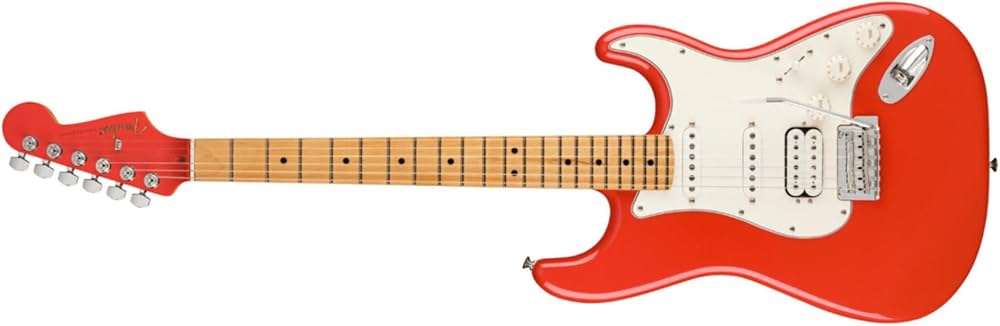 Fender Limited Edition Player Stratocaster HSS MN Fiesta Red with