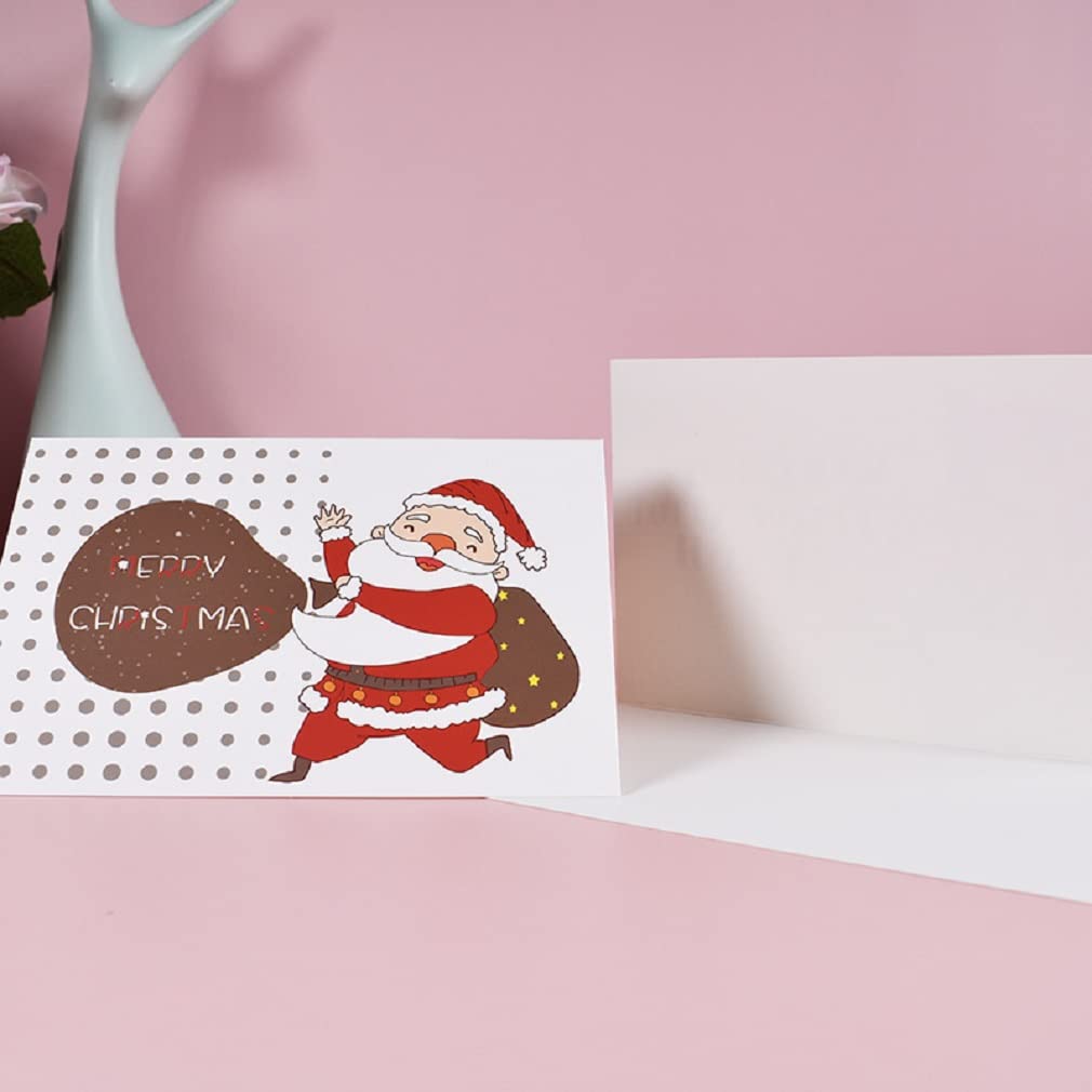 Amazon | 24枚セトChristmas cards クリスマスカードミニサイズ