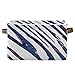 DAOXIANG 1 cesta de almacenamiento de lona con asas, cesta plegable para juguetes, lavadero, armario, estante de baño, caja organizadora, patrón de rayas de cebra