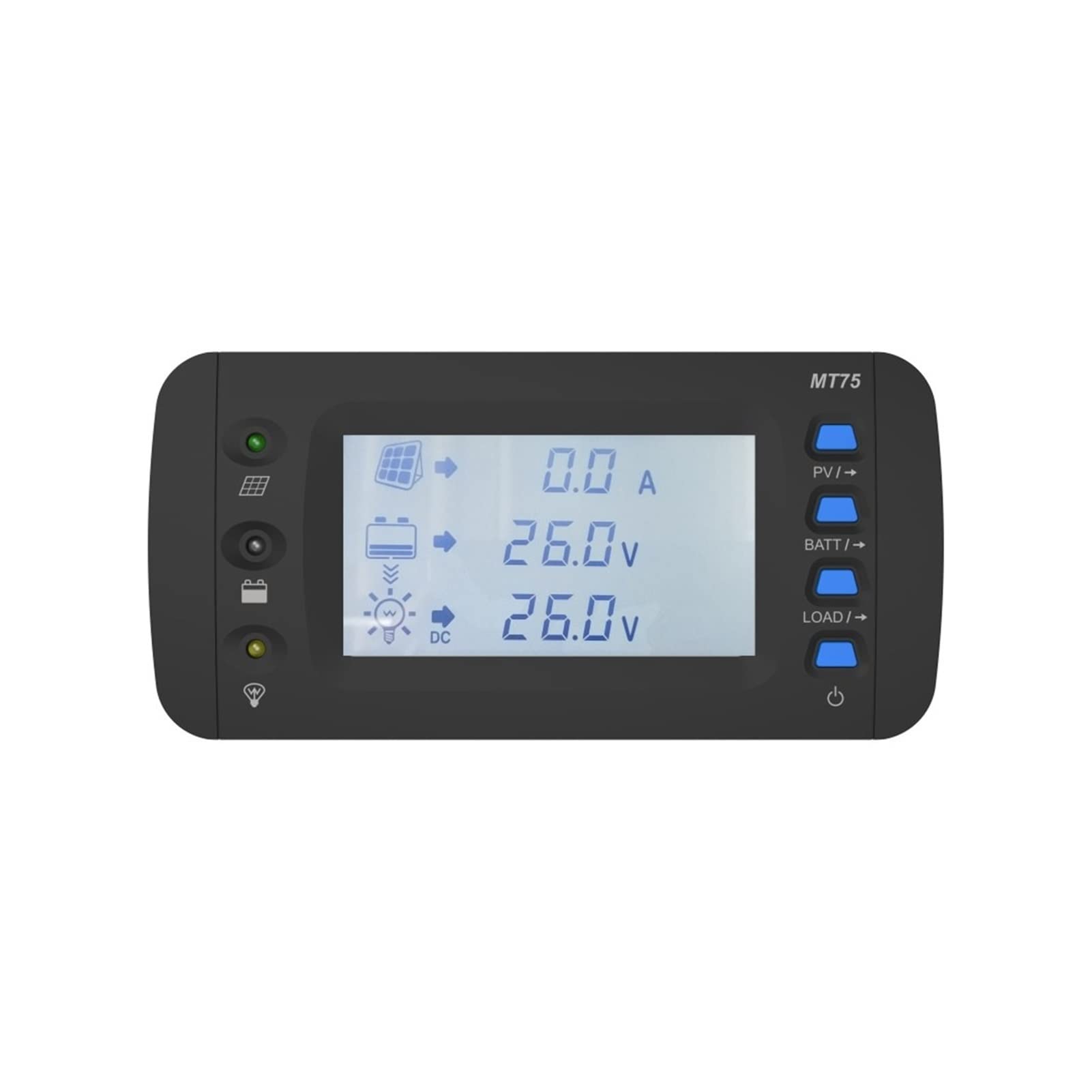 Regolatore di carica solare, Unità Di Monitoraggio Remoto MT75 Per Inverter Regolatore Solare