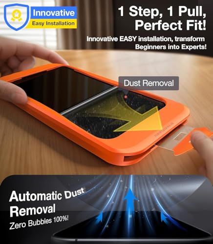 Image of Supershieldz DABEN Tempered Glass For iPhone 17e /16e /14 /13 /13 Pro | 2 Pack, 6.1 inches, Screen Protector Guard, 10H Hardness, Military Grade Protection, Easy Install, Case-Friendly