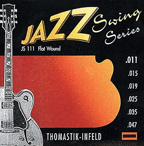Thomastik-Infeld Jazz Swing Guitar Accessory - Flatwound Acoustic Guitar String for a Rich and Warm Traditional Jazz Guitar Sound by Thomastik-Infeld - Used condition - US$19.19