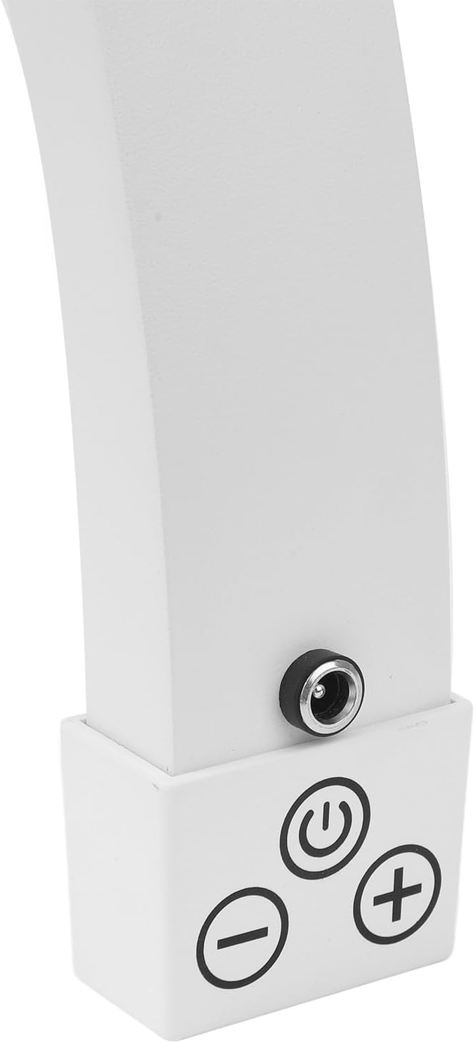 Adjustable LED Desktop Light 20W Energy Saving 3200-5600K Foldable Lamp Head Lightweight Design for Beauty Skincare Manicure Tattoo (US Plug)