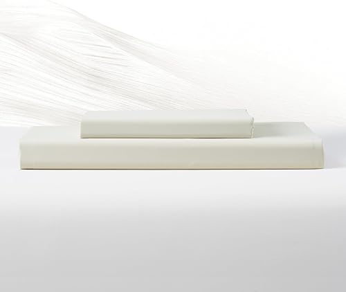 Miniatura 20 de Dream Valley® Juego de sábanas tamaño individual, sábana bajera refrescante con 1 funda de almohada, 2 piezas sin sábana encimera, Q-Max > 0.4