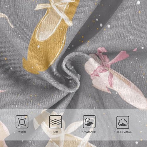 Wusikd Ballerina Shoes Boys' Underwear Cotton Boys Briefs Soft Toddler Underwear 2T3