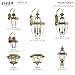 Livex Lighting 2351-01 Outdoor Wall Lantern with Clear Beveled Glass Shades, Antique Brass