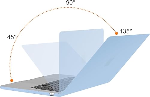 Miniatura 4 de MOSISO Funda compatible con MacBook Air de 15 pulgadas 2023 2024 Release M3 A3114 M2 A2941 con pantalla de retina líquida e identificación táctil,
