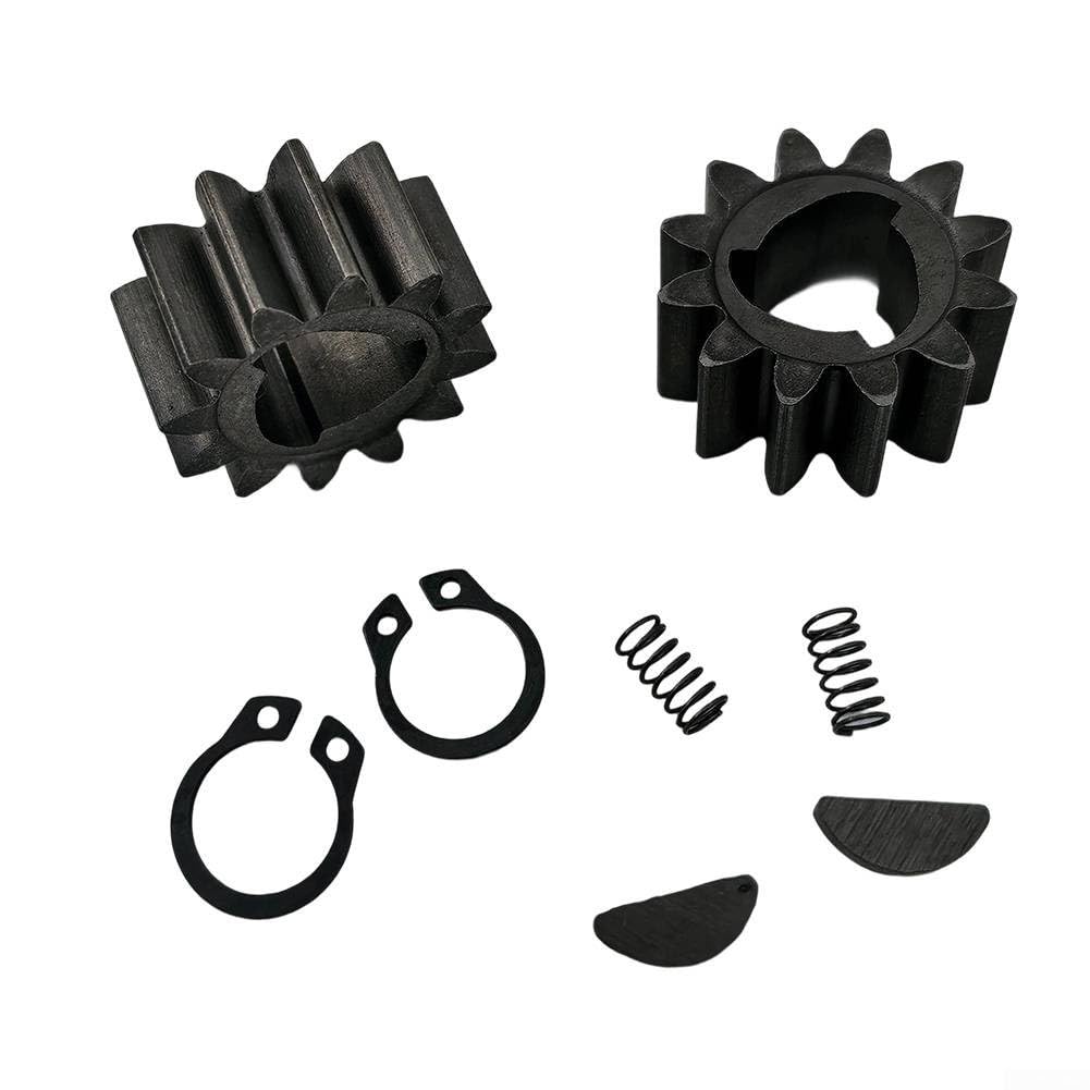 Kit de engranaje de transmisión para cortacésped y rueda de 8 pulgadas para Honda 44710VR8N00ZA Series con construcción de plástico y metal para soportar un funcionamiento estable y suave (ruedas