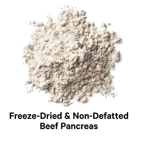 Buy Codeage Grass Fed Beef Pancreas Supplement Glandulars Freeze Dried, NonDefatted