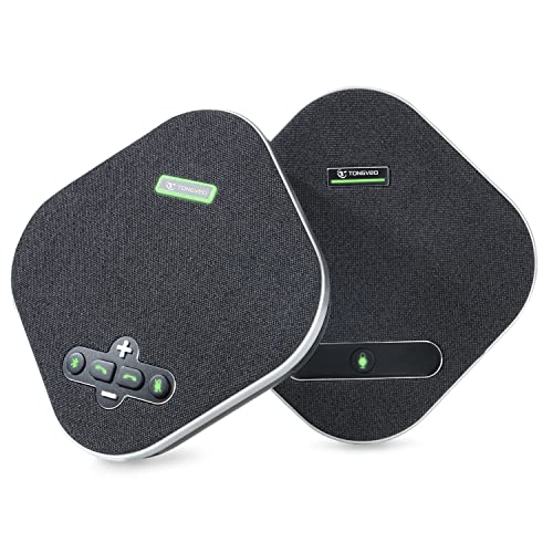 TONGVEO Bluetooth Speakerphones Conference Microphone,2 in 1 Daisy Chain Conference Speakers with Microphone,360ΓΒ° Voice Pickup Noise Reduction 8 Hour Call Time for up to 20 Attendees MeetingΓ’β¬Β¦ TONGVEO Bluetooth Speakerphones Conference Microphone,2 in 1 Daisy Chain Conference Speakers with Microphone,360ΓΒ° Voice Pickup Noise Reduction 8 Hour Call Time for up to 20 Attendees MeetingΓ’β¬Β¦