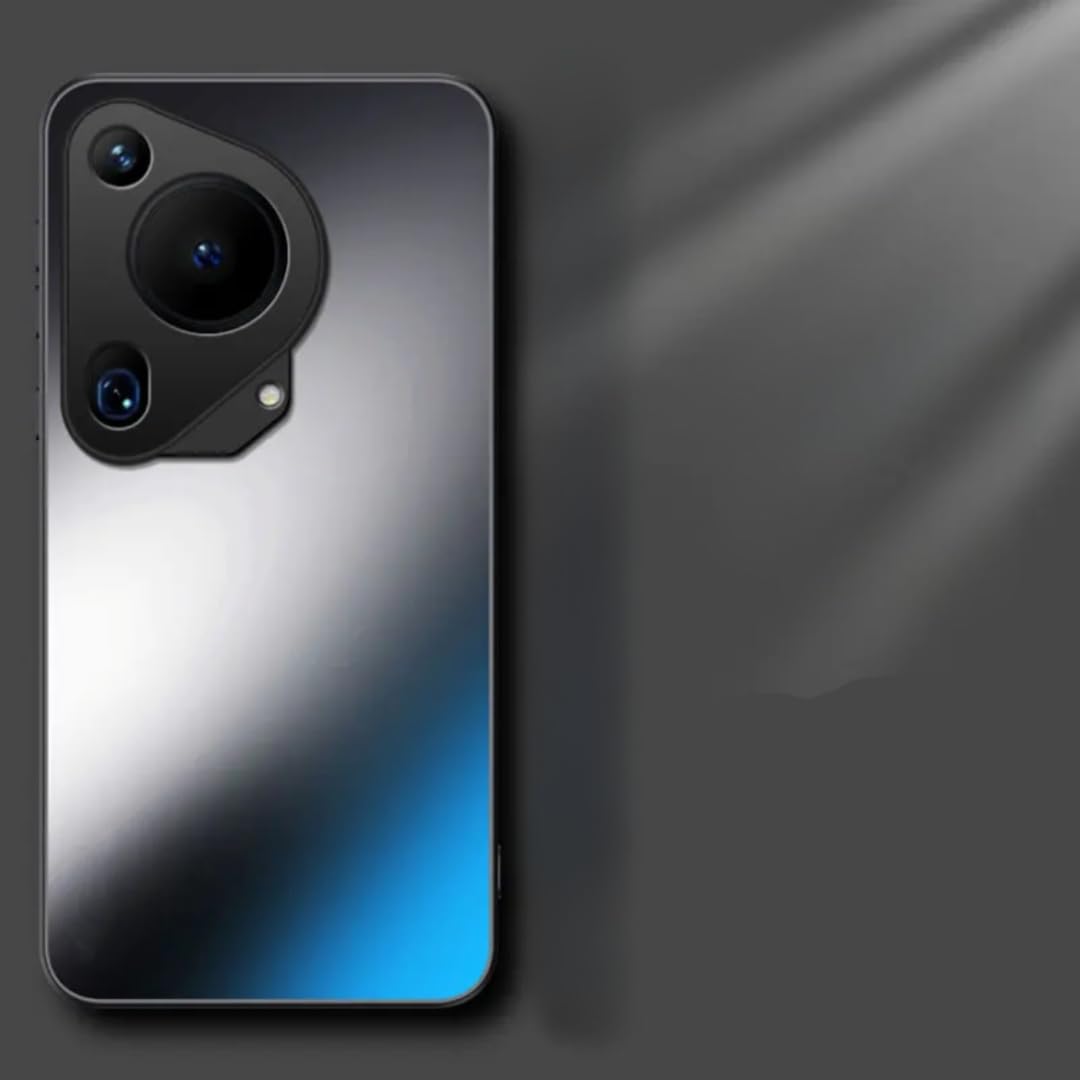 Huawei Pura 70 Ultra Case - AG Frosted Slim Shockproof Protective Cover, Advanced Reflective Solid Color, Thin Light Premium Phone Case (Black)