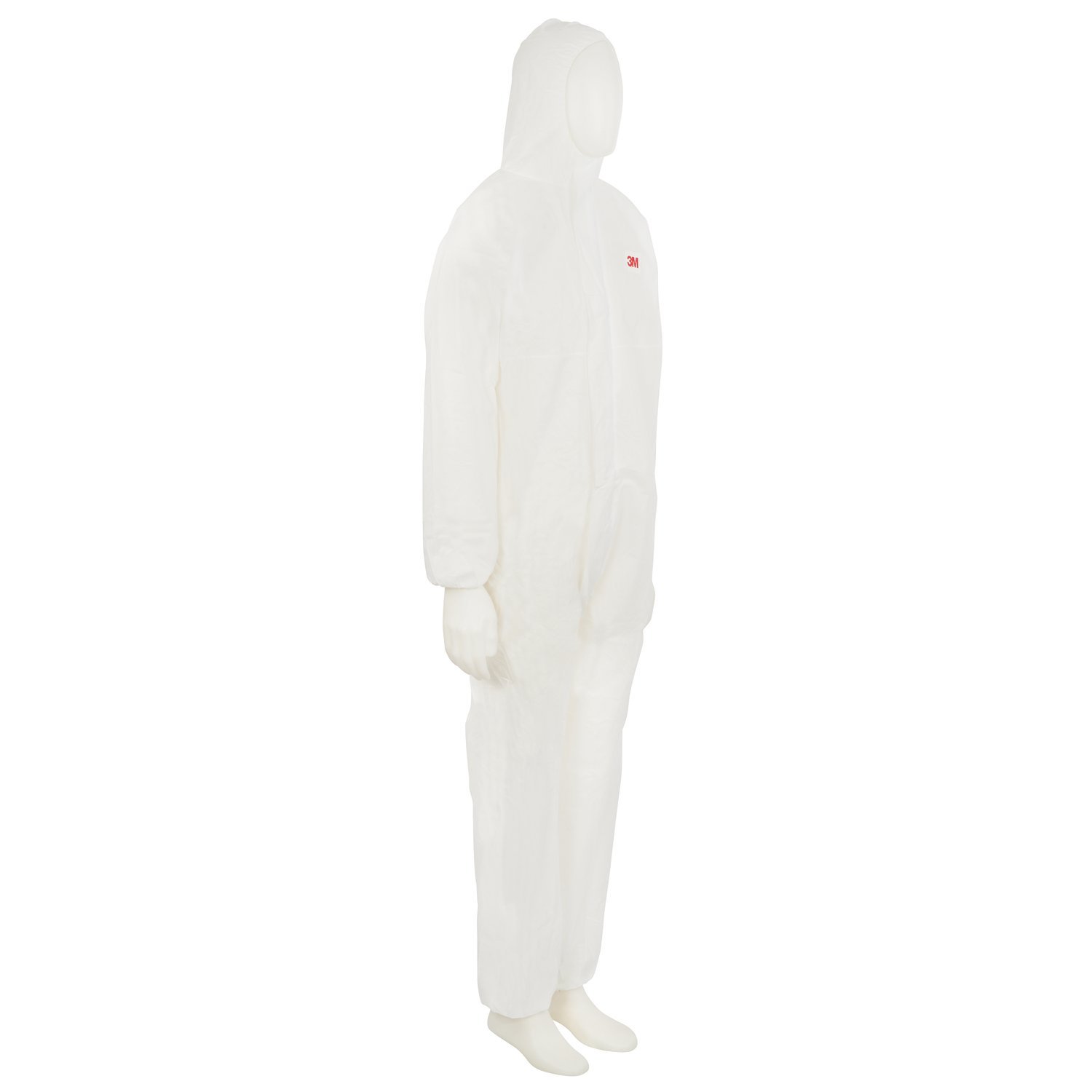 3M 4515 Schutzanzug (10 Stück), Typ 5/6, Größe XL, Weiß