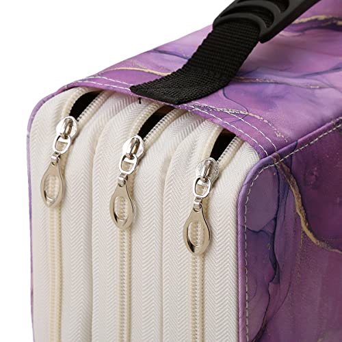 Image of 102 Slots Marker Pen Organizer Case w /Handle