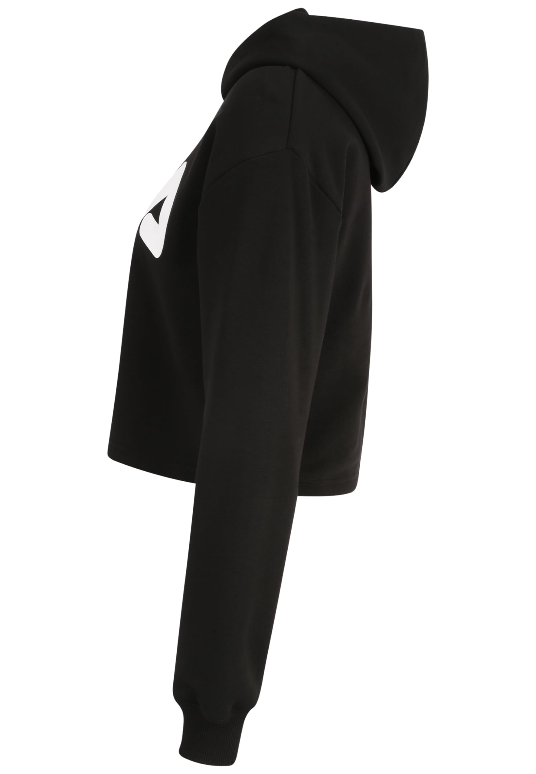 FILA Lafia Cropped Logo Hoody Sudadera con para Mujer