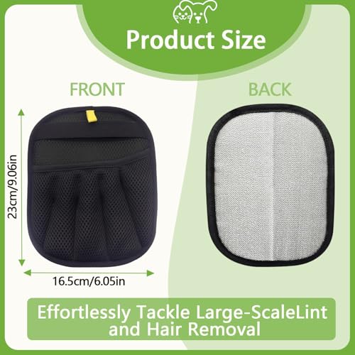 Pet Hair Removal Glove for Cats and Dogs - Electrostatic Pet Hair Remover Glove | Reusable Brush Pet Hair Remover for Couch, Carpet, Car Seat & Laundry - Image 3