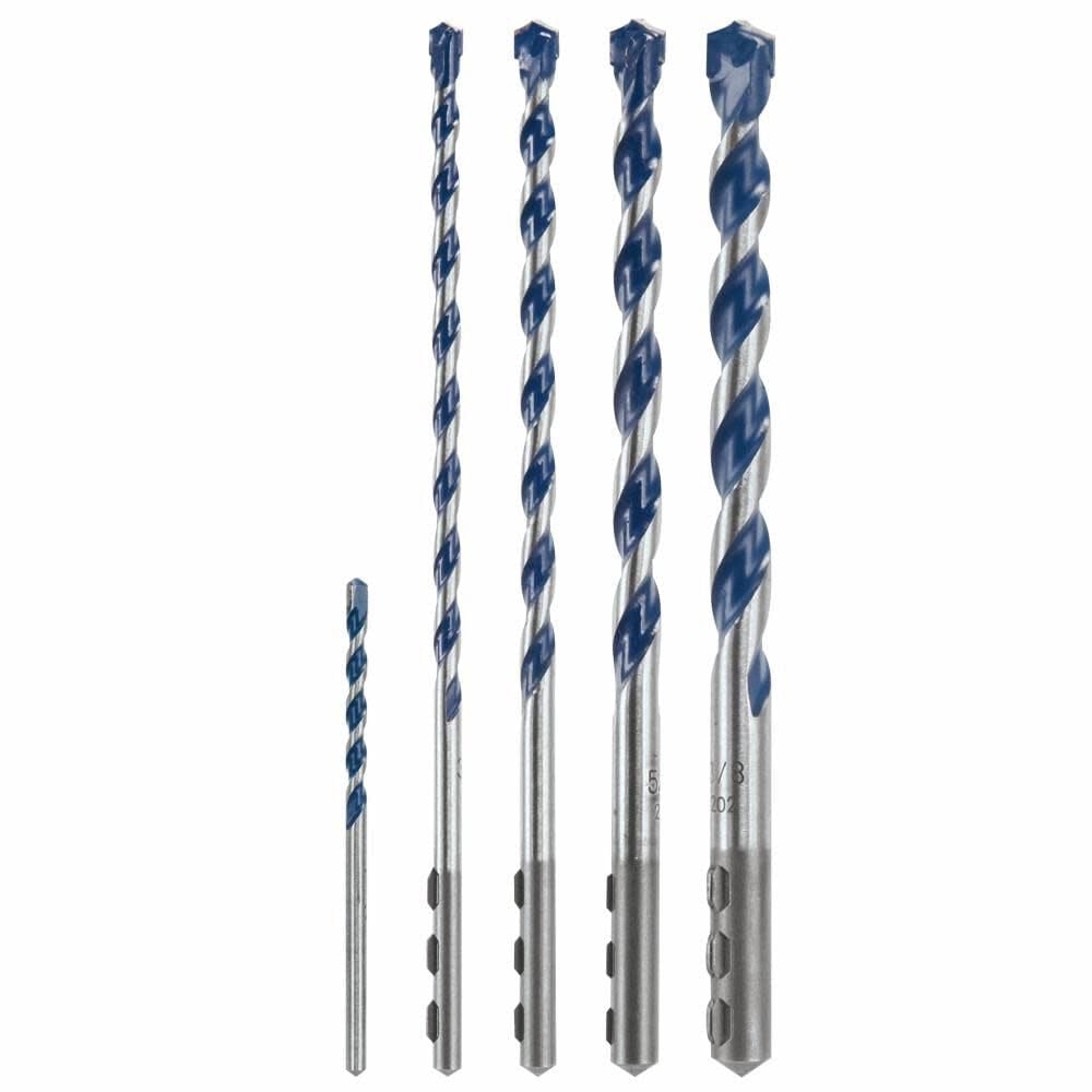 Bosch hcbg500 5 piezas bluegranite carburo broca para martillo (Starter Set