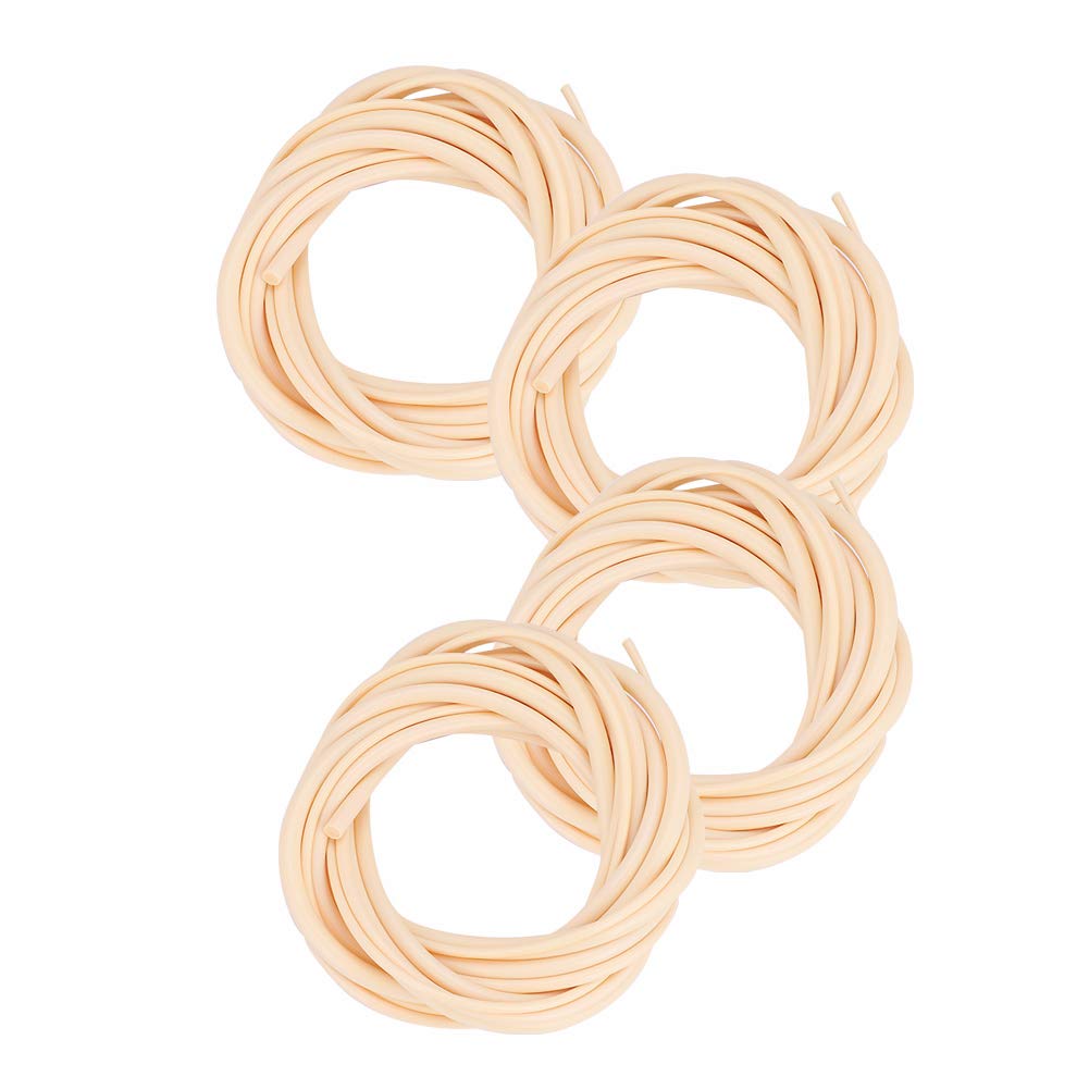 4 PCS Ukulele Bass Strings Set 5mm 4mm 3mm 2.5mm Smooth Fast Intonation Performance Strings