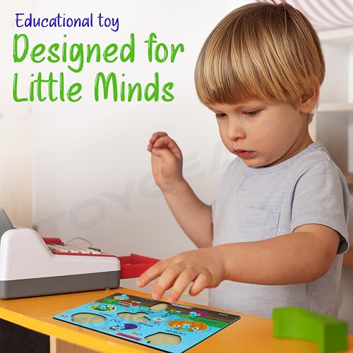 Image of Wooden Vegitable Learning Toys Puzzle for Brain Training /jorky Cutting Puzzle for Home /School /Non-Toxic /Education Memory Games for Baby Boy and Girl, Eco Friendly