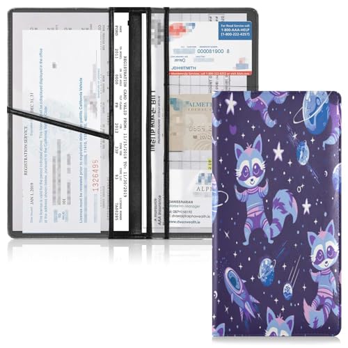 Organizador de Documentos para Auto Piel miniatura 2