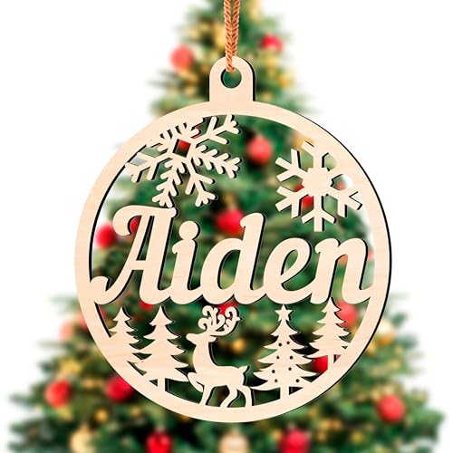 Personalized Christmas Ornaments with Names -...