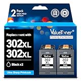 3. Das Boxset enthält: 2 x 302 XL Schwarz（2er-Pack）